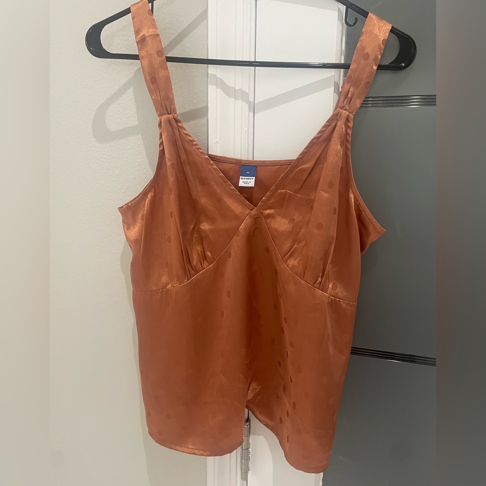 Old Navy Rust Sleeveless Top